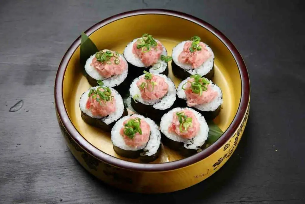 Negitoro nigiri sushi type
