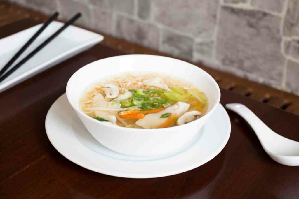 Ramen lunch in a bowl