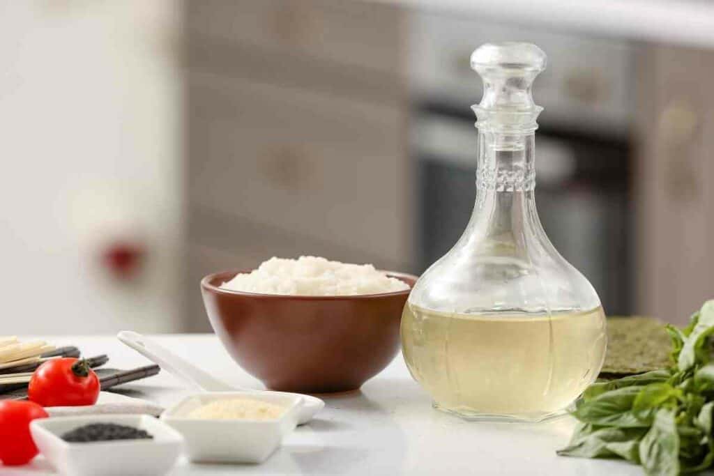 Rice vinegar bottle