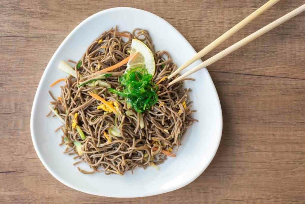 Soba noodles for ramen