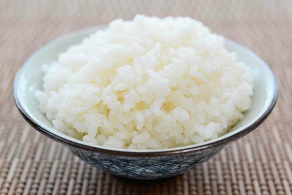 sushi rice cooked