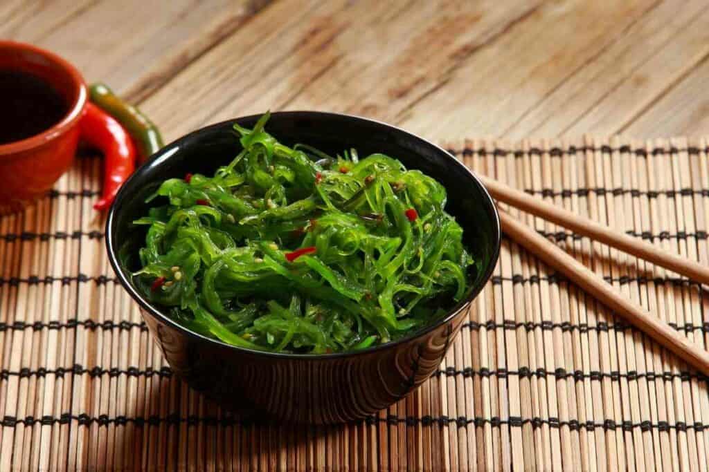 Wakame sea lettuce