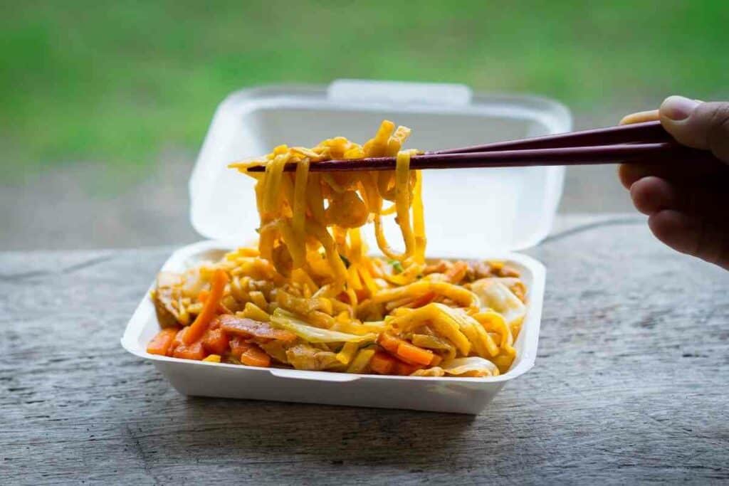 Vegetable yakisoba tips