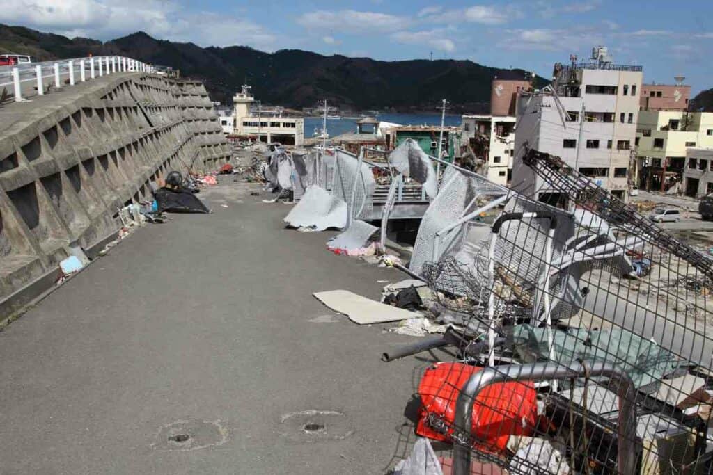 Children in Japan learn evacuation drills