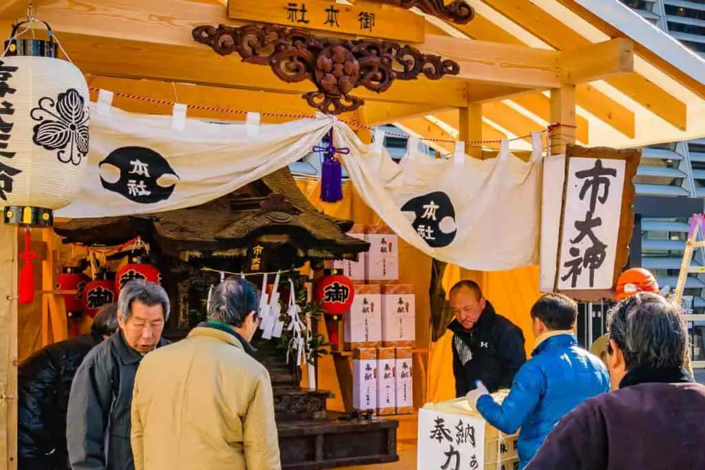 Shrine Shinto is famous for its rituals and festivals