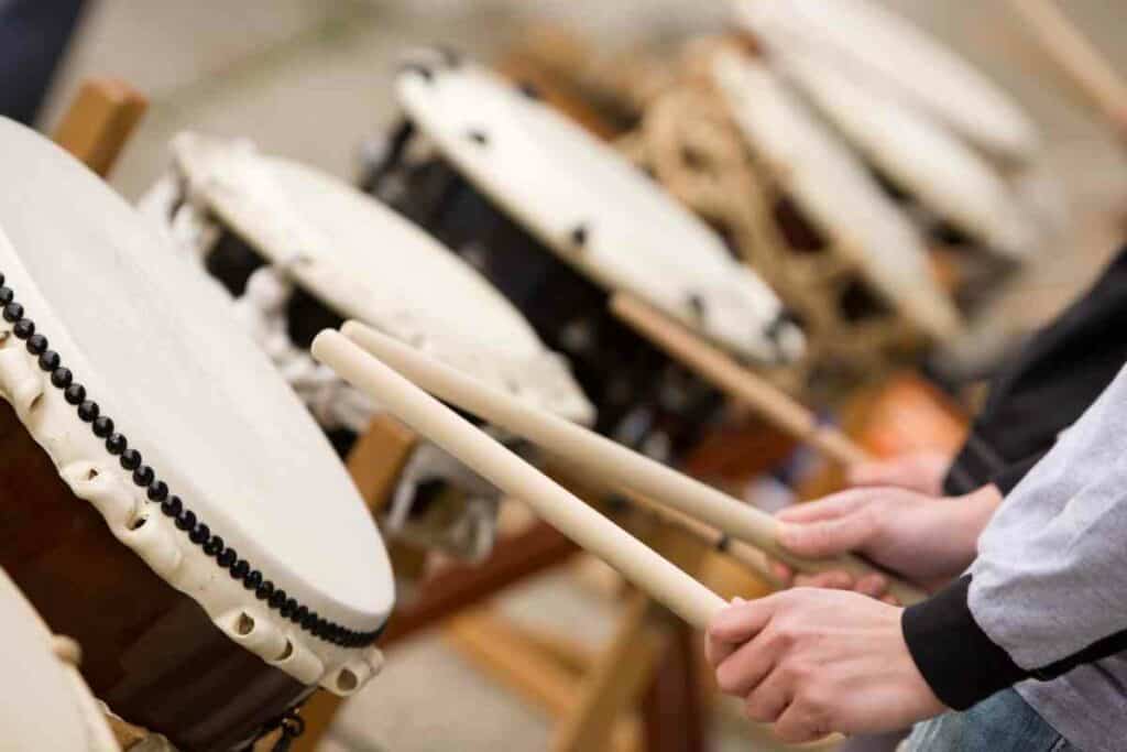 Okinawan music is the Taiko