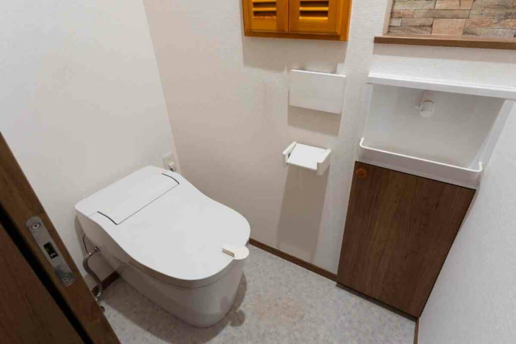 House toilet in Japan types