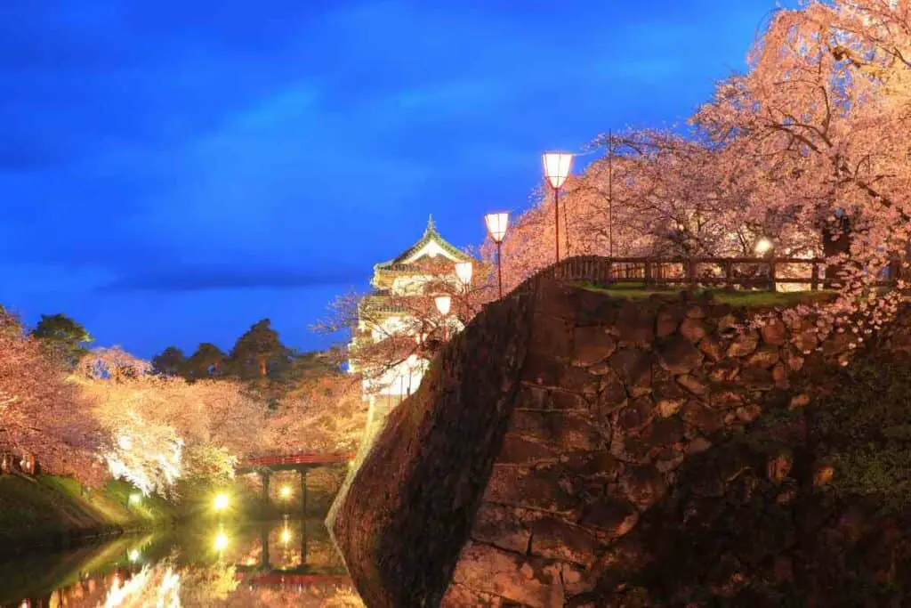 Hirosaki Castle in Japan