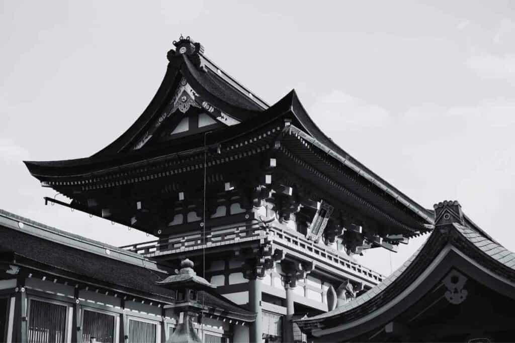 Old shrines in Japan