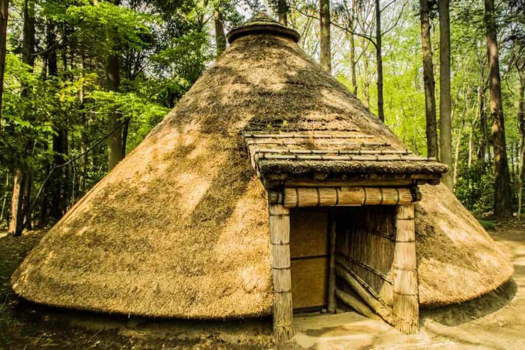 Pit houses Jōmon period