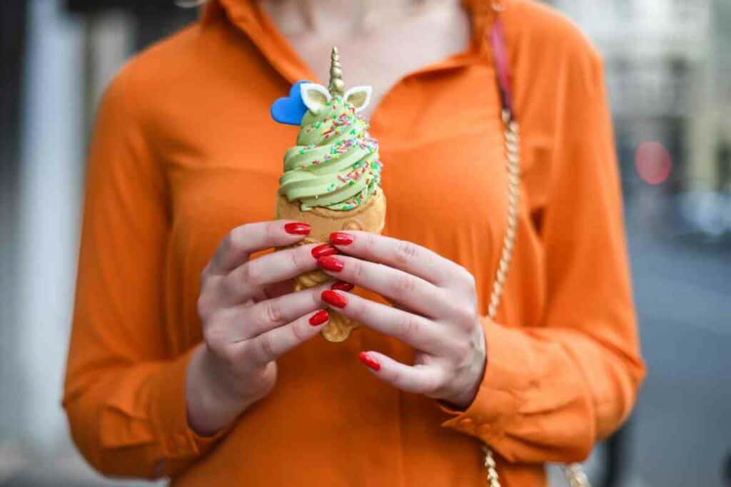 Taiyaki ice cream flavor