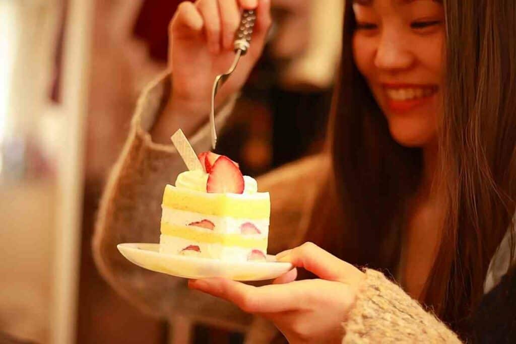 Eating Food Inside a Capsule Hotel