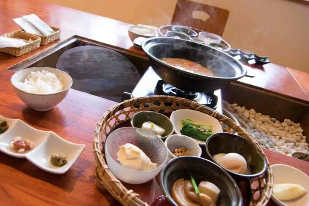 Hotel breakfasts in Japan