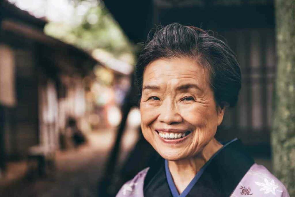 Modern-day grandmothers Japan