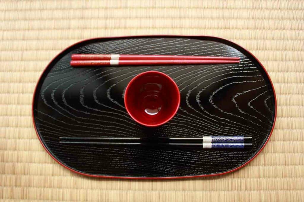 Urushi traditional Japanese craft