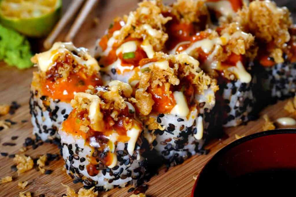 Popular Dynamite sushi roll