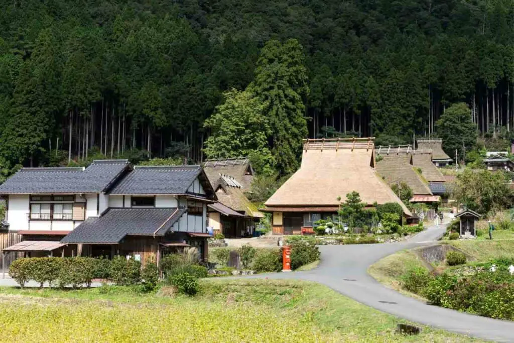 Miyama beautiful village in Japan