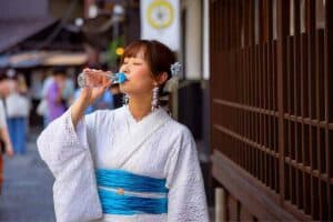 Ramune soda popular in Japan