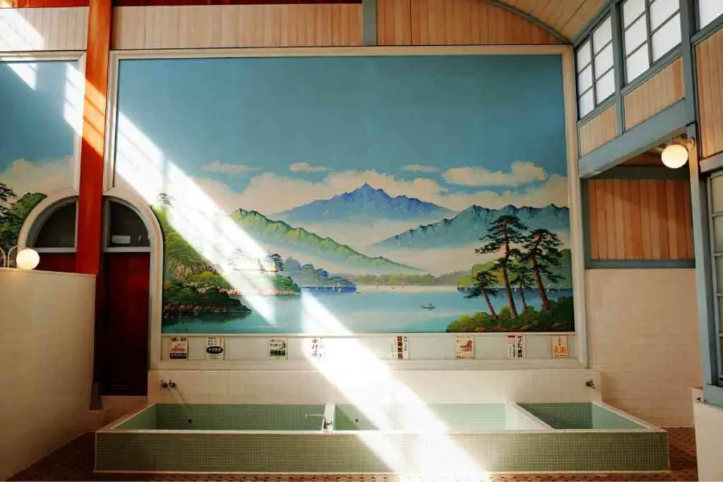 Sento traditional Japanese bathhouse