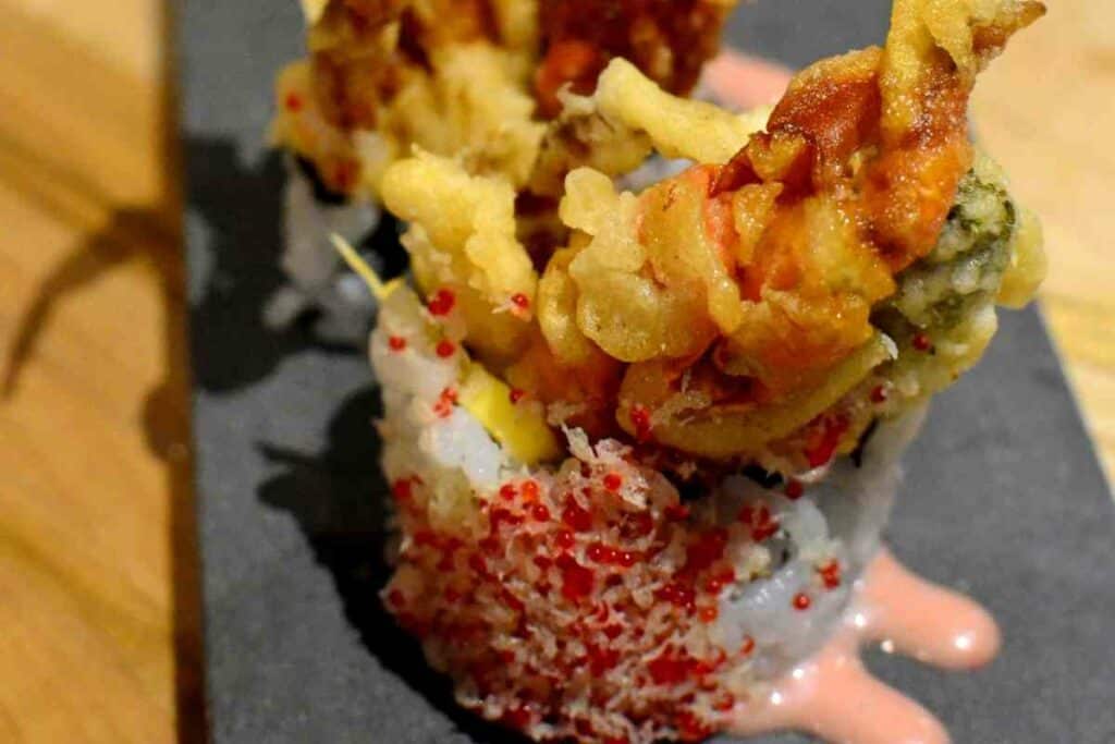 Tasty Spider sushi roll