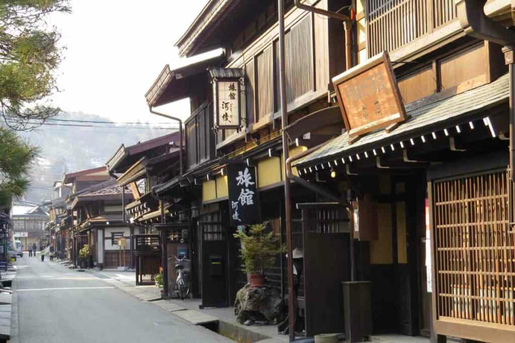 Takayama beautiful village in Japan