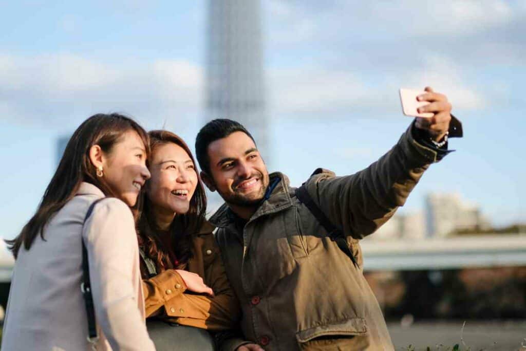 japan tourists