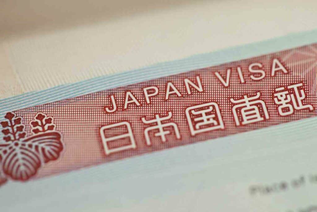 Japanese visa