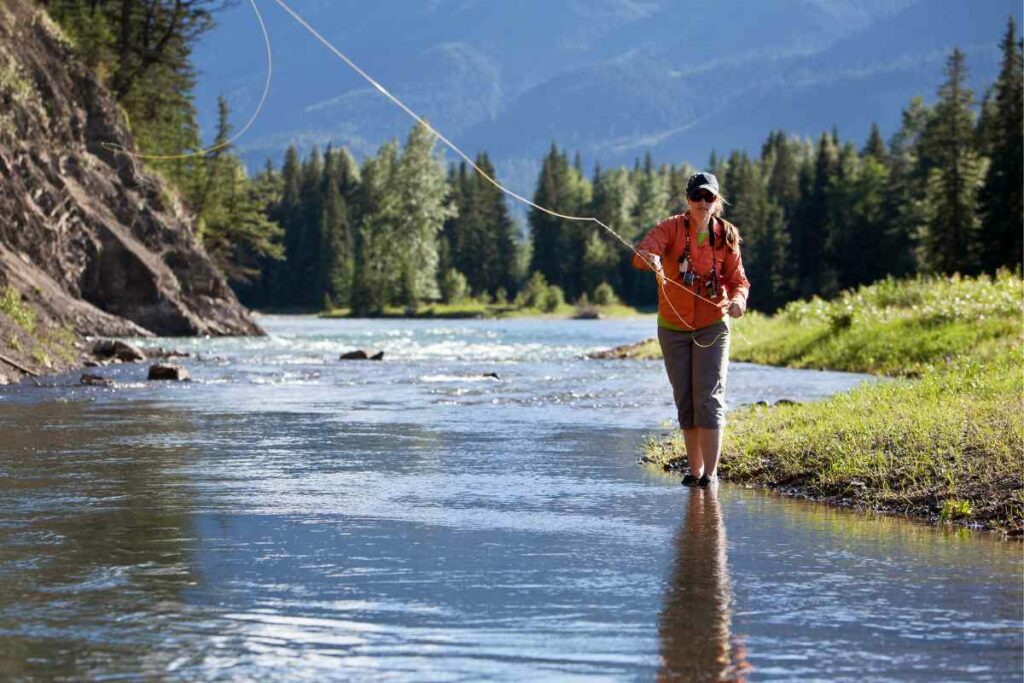 fly fishing tenkara in Japan