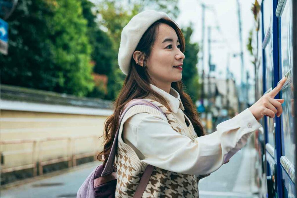 Japanese vending machines popularity