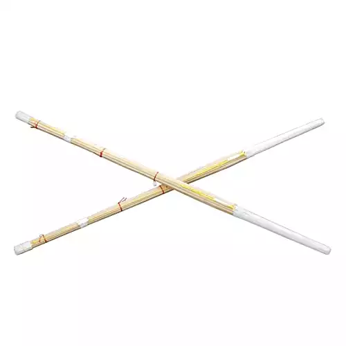 Set of 2 - 47" Kendo Bamboo Practice Sword