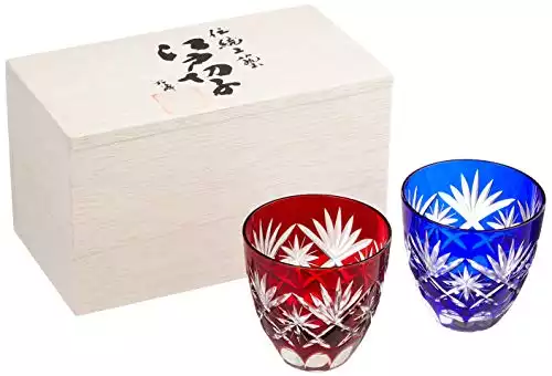 Tajima Glass Edo Kiriko Hoshiko