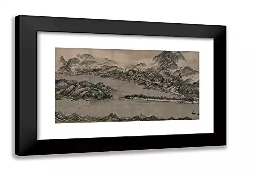 View of Ama-no-Hashidate Framed Print