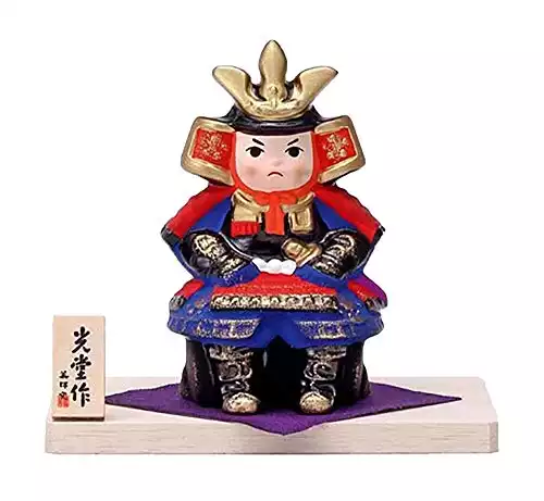 Pottery Samurai BOY Doll