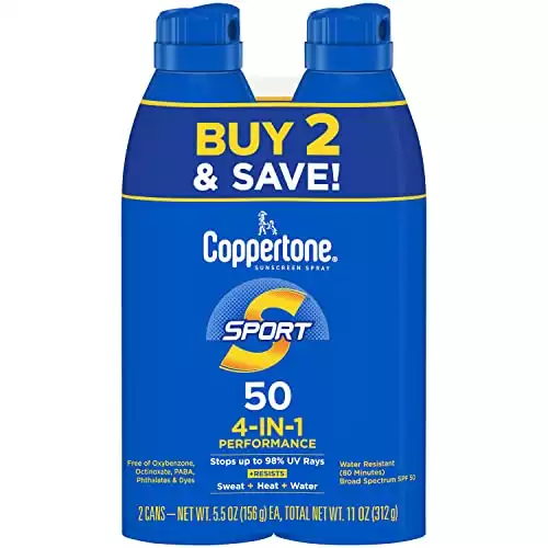 Coppertone SPORT Sunscreen Spray