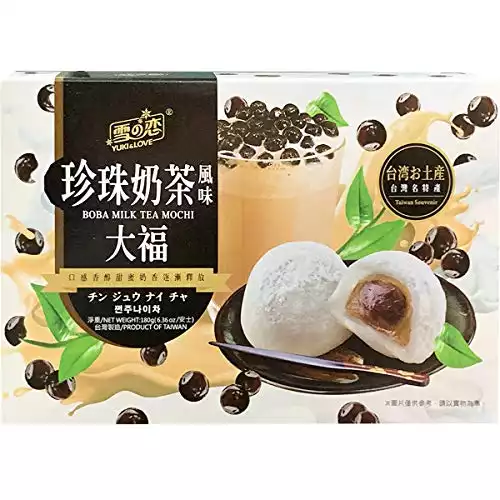 YUKI/LOVE Boba Milk Tea Mochi
