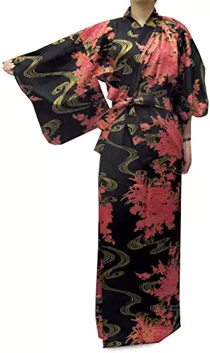 Women's Kimono Yukata Easy Robe
