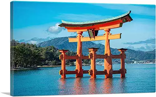 ARTCANVAS Itsukushima Shrine Tori Gate