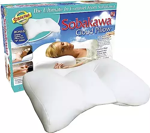 Sobakawa Cloud Pillow with Microbead Fill