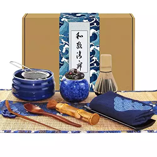 Artcome 12Pcs Japanese Matcha Tea Set