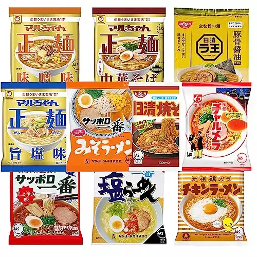 Japanese Instant Noodles Ramen Variety BOX